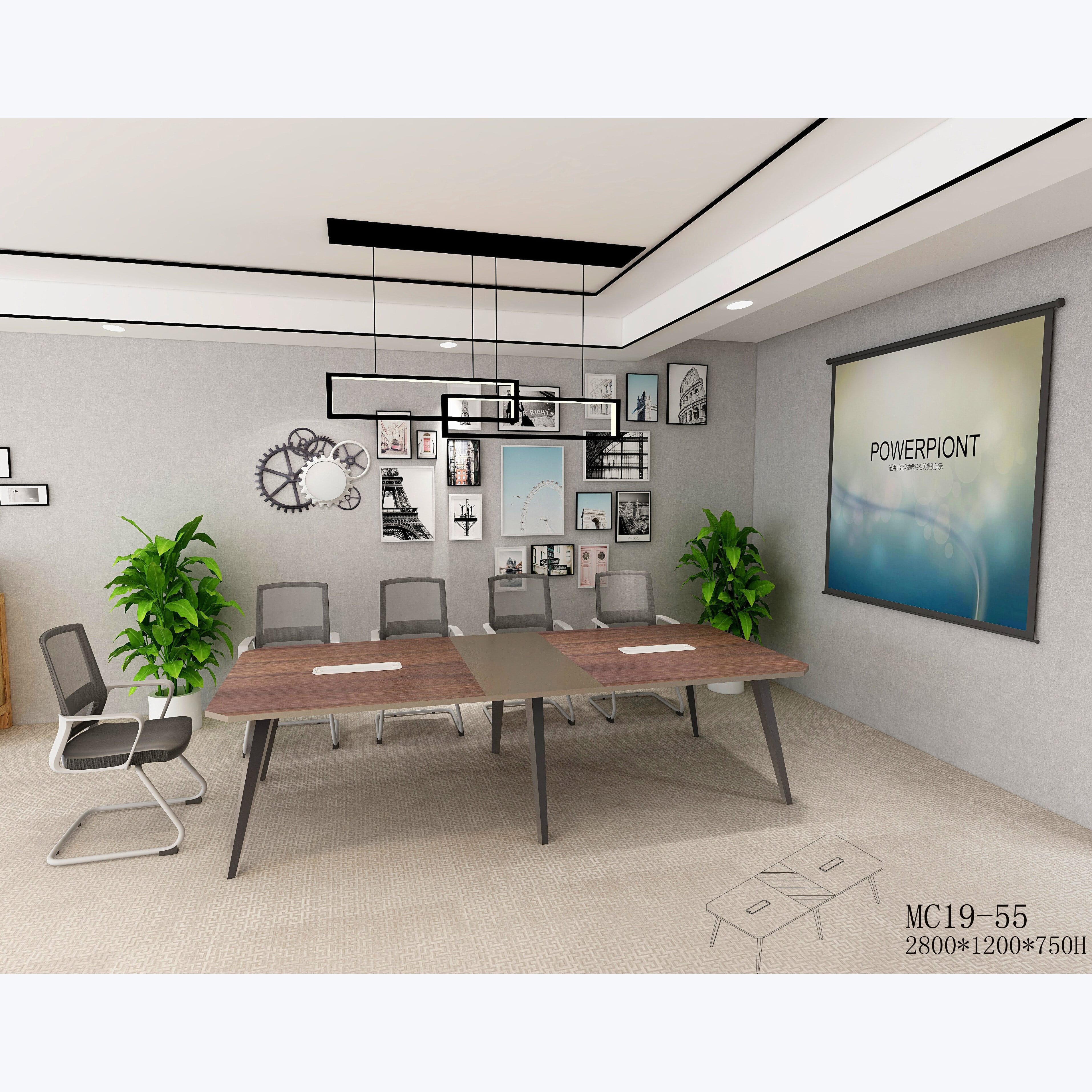 Bàn họp nhập khẩu chân sắt GAIA02-2812